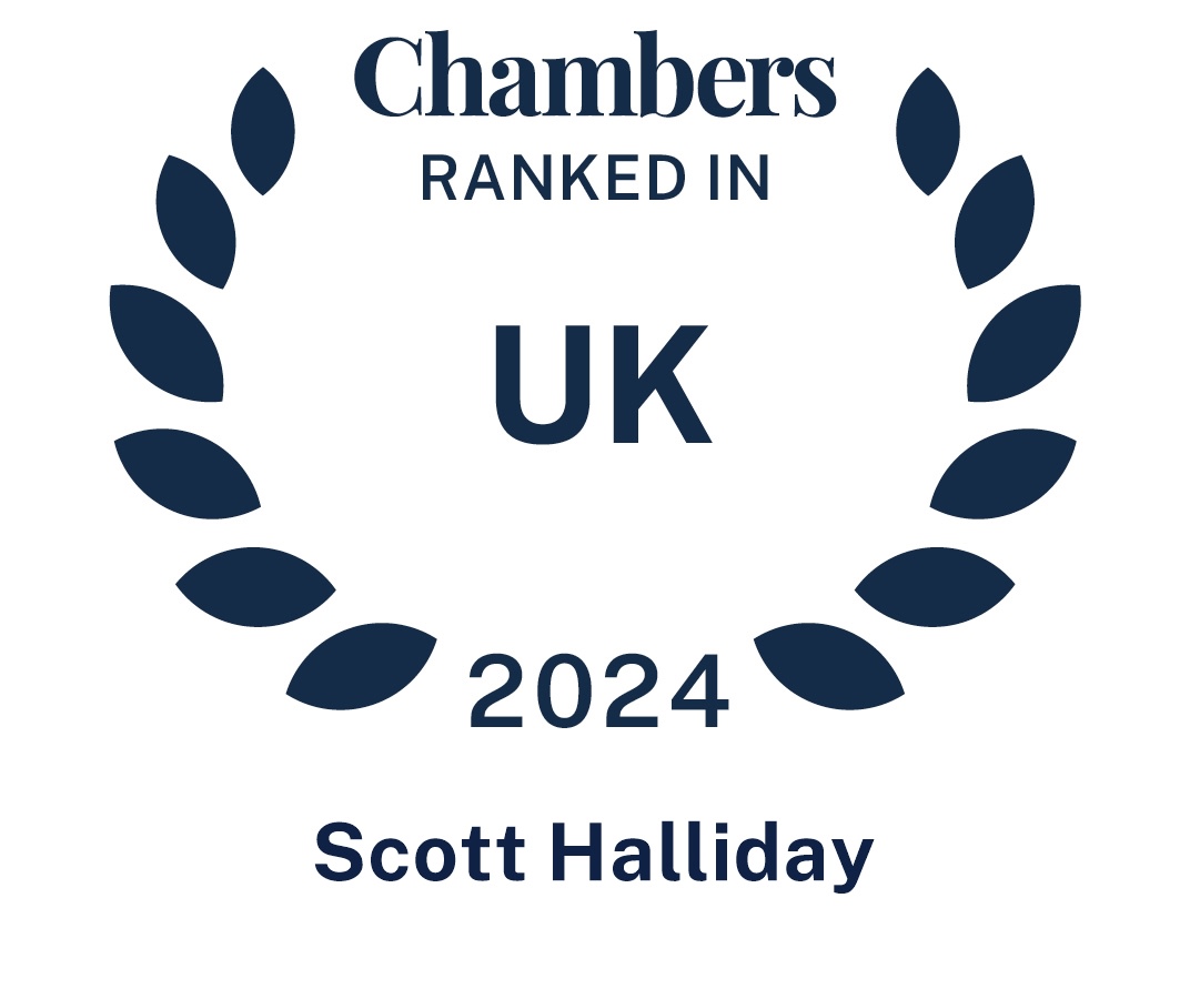 Chambers Ranked 2024 - Scott Halliday